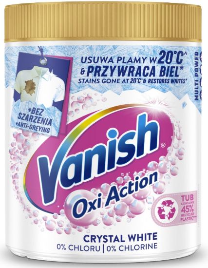 Picture of VANISH OXI ACTION White traipu tīrīšanas pulveris 970g