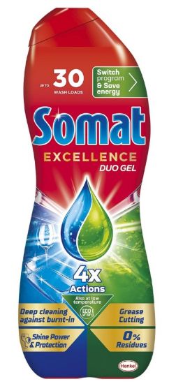 Picture of SOMAT Excellence anti-grease želeja trauku mazgājamai mašīnai,540ml