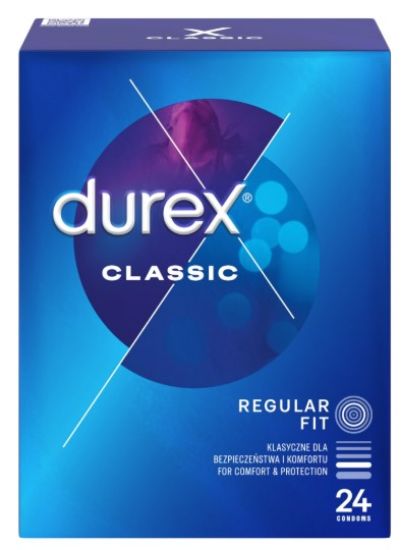 Picture of DUREX prezervatīvi Classic N24