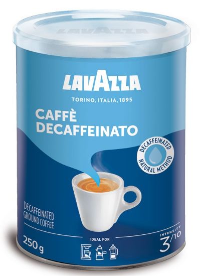 Picture of LAVAZZA bezkofeīna maltā kafija bundžā, 250g