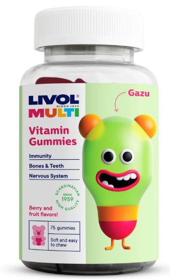 Picture of LIVOL MULTI Vitamīnu lācīši N75