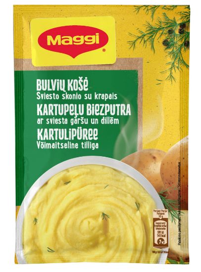 Picture of MAGGI kartupeļu biezenis ar dillēm un sviestu, 35g