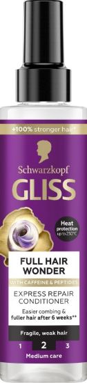 Picture of GLISS Full Hair Wonder izsmidzināms kondicionieris, 200ml