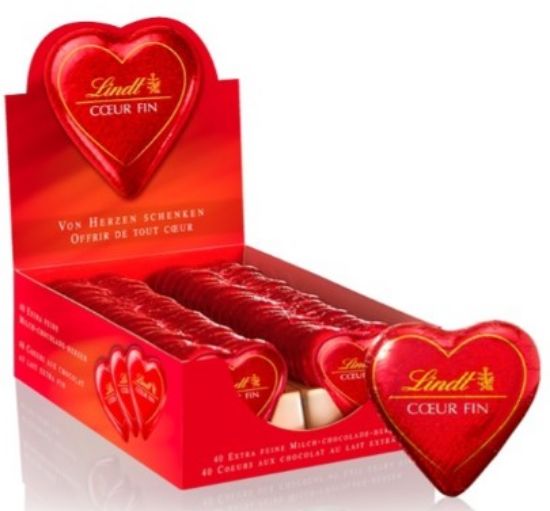 Picture of LINDT šokolādes sirds “Coeur Fin”, 24g