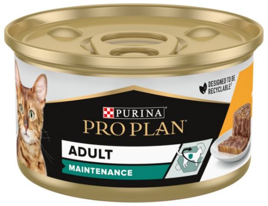 Picture of PRO PLAN MAINTENANCE konservs kaķiem bundža (vista) 85g​