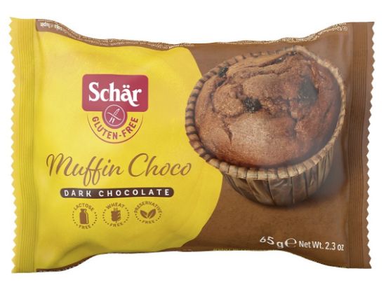 Picture of SCHAR bezglutēna kēkss ar šokolādi Muffin Choco, 65g