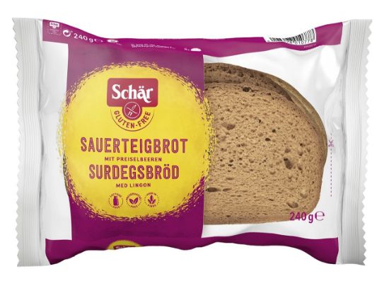 Picture of SCHAR bezglutēna maize saldskābā, 240g