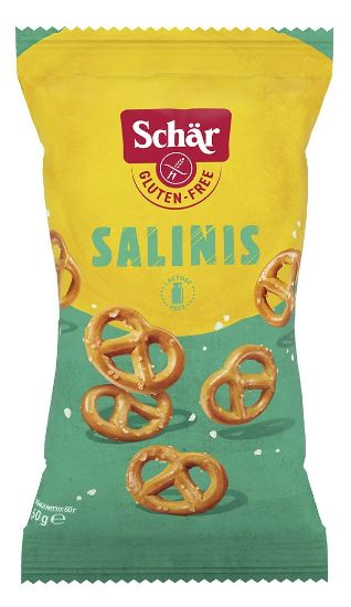 Picture of SCHAR bezglutēna uzkoda sāļie kliņģerīši Salinis, 60g