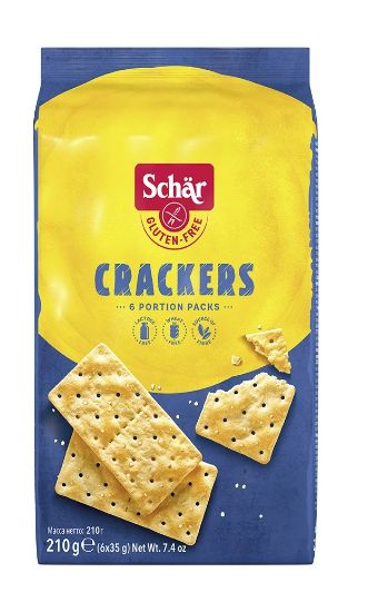 Picture of SCHAR bezglutēna krekeri Crackers, 210g