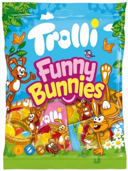 Picture of TROLLI želejkonfektes Funny Bunnies, 200g