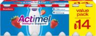 Attēls (IZPARDOŠANA) ACTIMEL Jogurta dzēriens zemeņu 14x100g