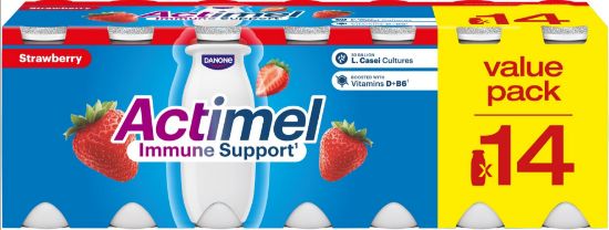 Picture of (IZPARDOŠANA) ACTIMEL Jogurta dzēriens zemeņu 14x100g