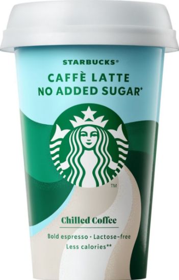 Picture of STARBUCKS piena-kafijas dzēriens Caffe Latte bez pievienota cukura 220ml
