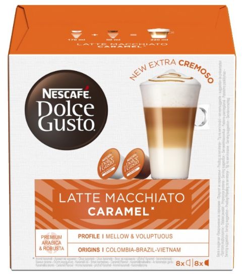 Picture of NESCAFE Dolce Gusto kafija Caramel Latte Macchiato 145.6g