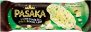 Attēls PASAKA saldējums ar pistācijām un balto beļģu šokolādi&mandeļu gabaliņiem, 77g