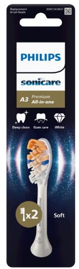 Picture of PHILIPS zobu birstes uzgaļi 2gb Sonicare Premium All-in-One (balti)