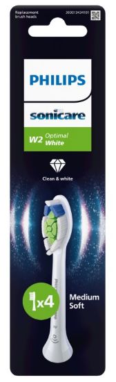 Picture of PHILIPS zobu birstes uzgaļi 4gb Sonicare Optimal White (balti)