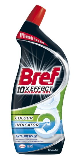 Picture of BREF 10xeffect anti lime scale tualetes tīrīšanai,700ml
