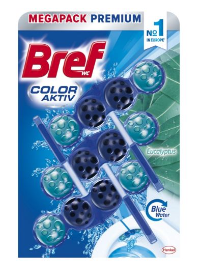 Picture of BREF color water eucaliptus tualetes bloks,3*50g