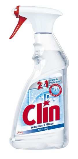 Picture of CLIN anti-fog stikla virsmu tīrīšanas līdzeklis,500ml