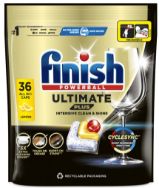 Attēls FINISH Ultimate Lemon tabletes trauku mazgāšanas automātiem 36gab