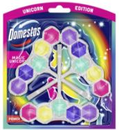 Attēls DOMESTOS POWER 5 tualetes bloks MAGIC UNICORN, 3x50g