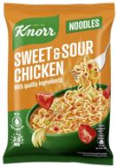 Attēls KNORR RAMEN nūdeles ar VISTAS GARŠU SALDSKĀBĀ MĒRCĒ, 65g