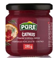 Attēls PŪRE Čatnijs Brūkleņu, 190g