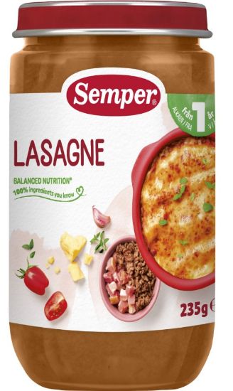 Picture of SEMPER lazanja, no 1 gada, 235g