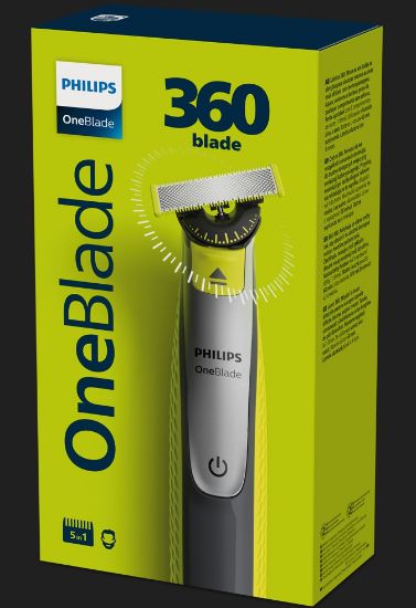 Picture of (IZPARDOŠANA) PHILIPS skuveklis + 1 asmenis (face) OneBlade 360 QP2730/20