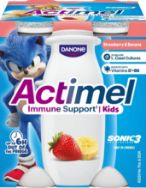 Attēls ACTIMEL jogurta dzēriens zemeņu-banānu KIDS, 4x100g