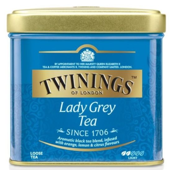 Picture of TWININGS LADY GREY melnā tēja, 100g