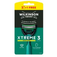 Attēls WILKINSON Xtreme3 Sensitive vīriešiem 3+1gab