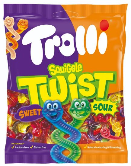 Picture of TROLLI želejkonfektes Squiggle Twist, 175g