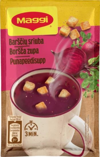 Picture of MAGGI šķīstošā Borščs zupa ar grauzdiņiem 16g