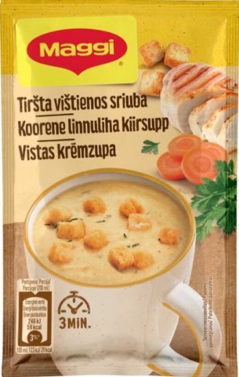 Picture of MAGGI šķīstošā Vistas krēmzupa ar grauzdiņiem, 16g