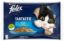 Attēls FELIX FANTASTIC konservs kaķiem ZIVJU IZLASE 4*85g