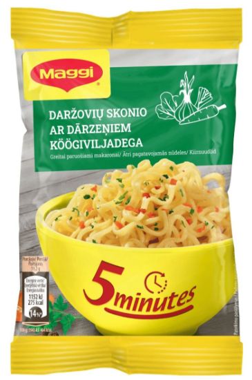 Picture of MAGGI ātri pagatavojamās nūdeles ar dārzeņiem, 59.2g