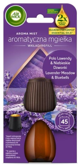 Picture of AIR WICK Aroma Mist gaisa atsvaidzinātājs Lavender Meadow & Bluebells Refill 20m