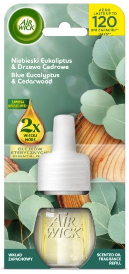Picture of AIR WICK EL Blue Eucalyptus & Cedarwood refill 19ml
