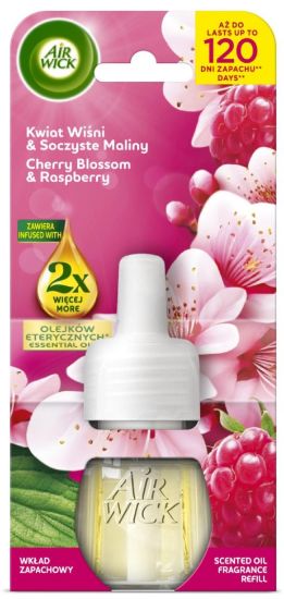 Picture of AIR WICK EL Cherry Blossom & Raspberry refill 19ml