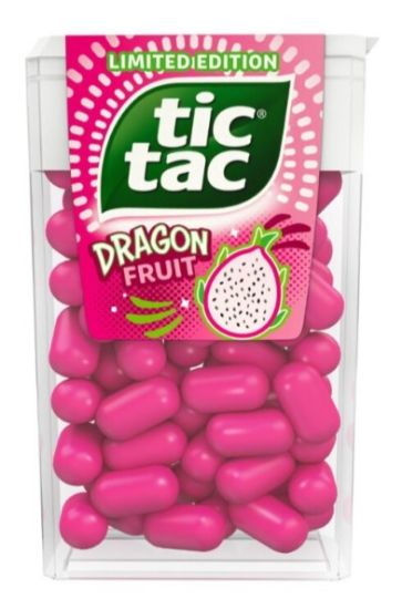 Picture of TIC TAC DRAGON FRUIT dražejas ar pitaijas garšu, 54g