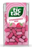 Attēls TIC TAC STRAWBERRY MIX dražejas ar zemeņu garšu, 54g
