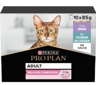 Attēls PRO PLAN DELICATE konservs kaķiem (tītars/okeāna zivs) 10*85g