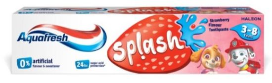 Picture of AQUAFRESH zobu pasta Splash 3-8 gadi 50ml