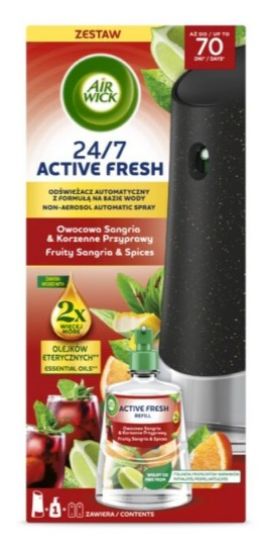 Picture of AIR WICK Active Fresh Fruity Sangria&Spices Complete 228ml