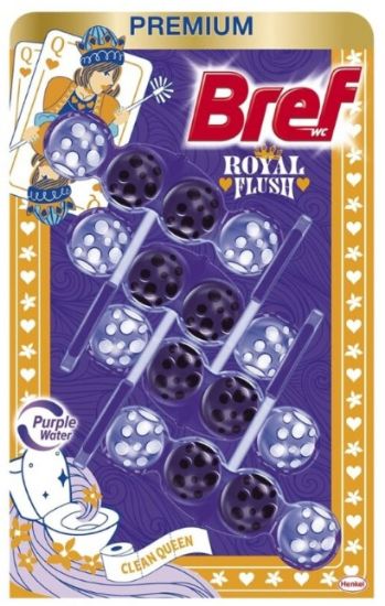 Picture of BREF Color Aktiv Clean Queen tualetes bloks, 4x50g
