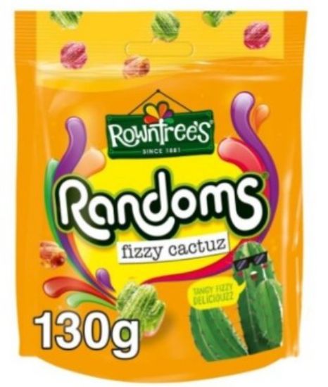 Picture of ROWNTREES RANDOMS Fizzy Cactuz želejkonfektes skābās, 130g