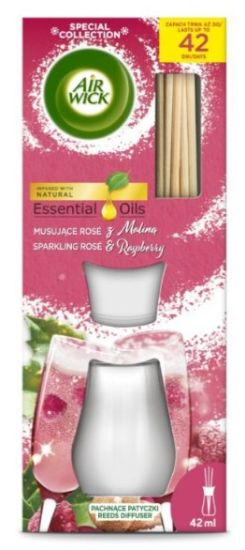 Picture of AIR WICK aromātiskie kociņi Sparkling Rose & Raspberry 42ml