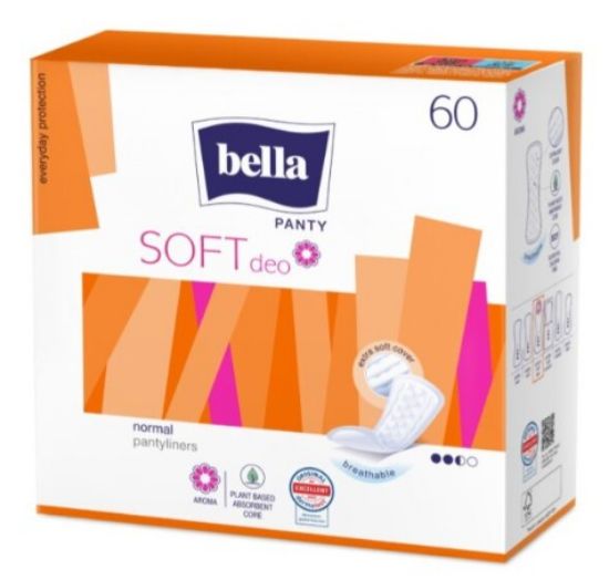 Picture of BELLA Panty Soft Deo ikdienas ieliktnīši, 60gb